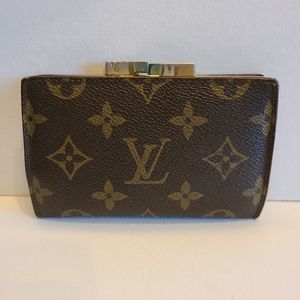 Louis Vuitton Kisslock Coin/Card Wallet